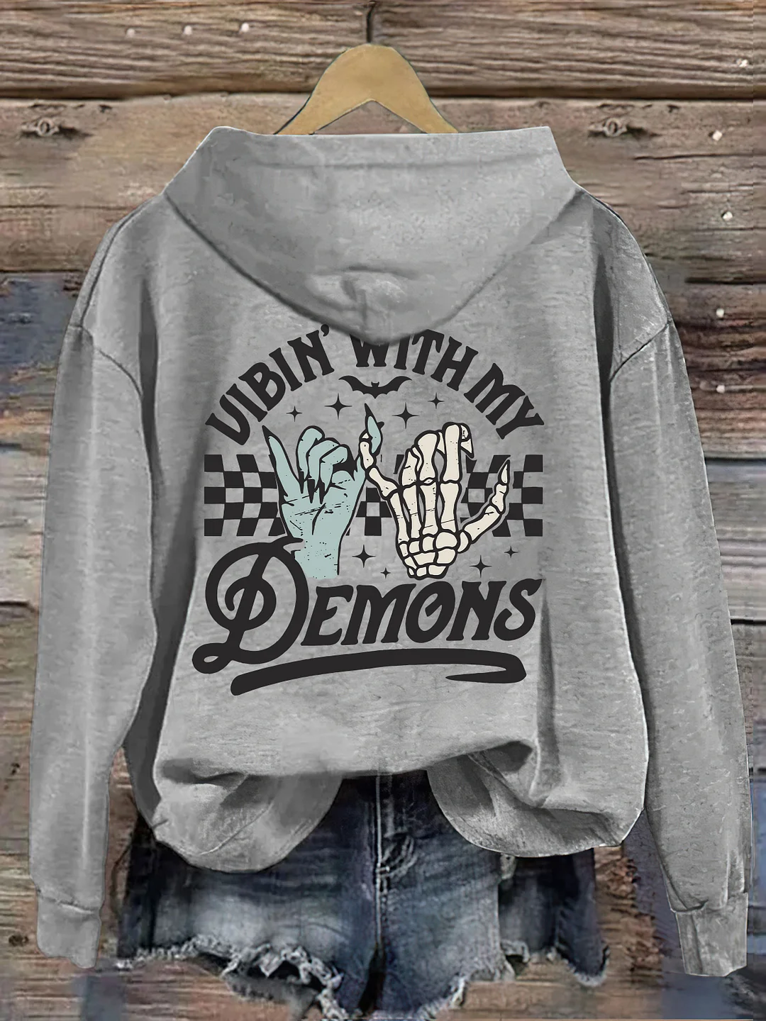 Vibin&rsquo; With My Demons Hoodie