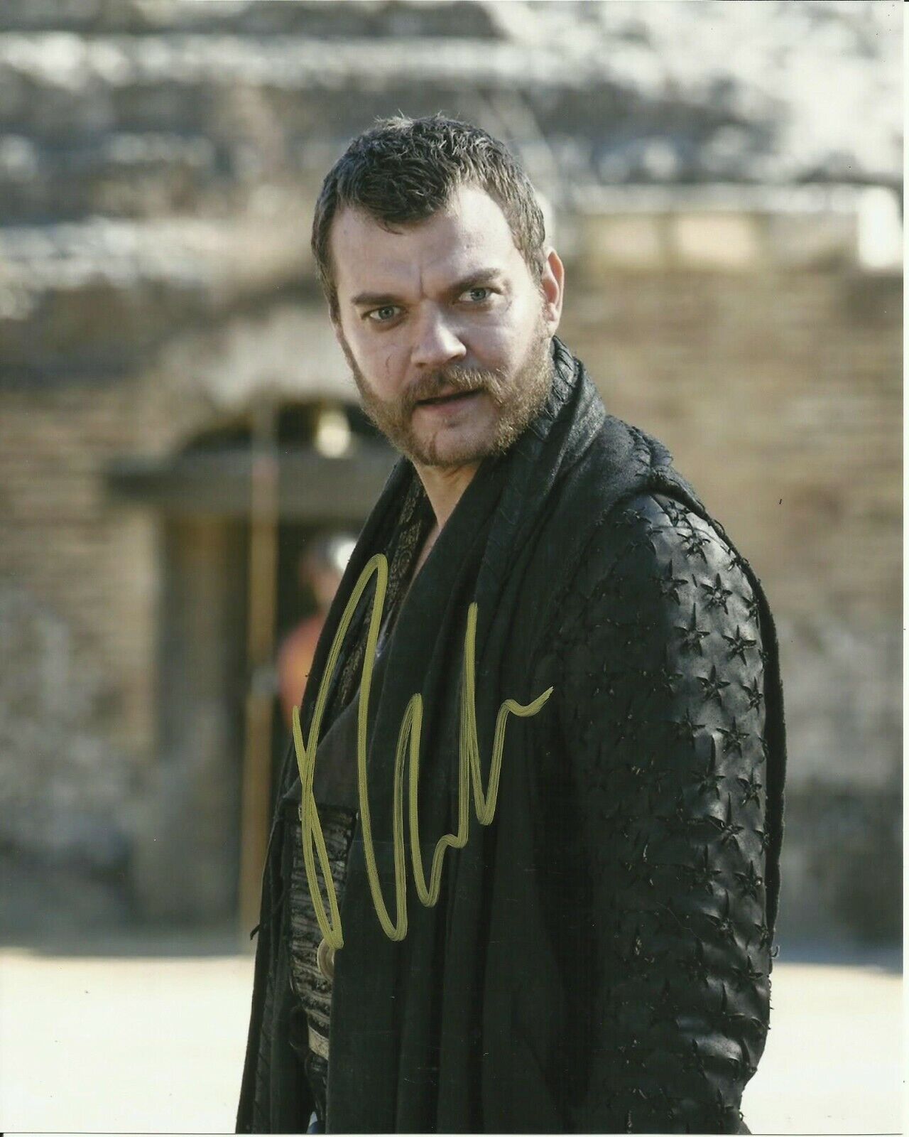 PILOU ASBAEK SIGNED GAME OF THRONES Photo Poster painting UACC REG 242 (2)