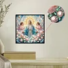Vierge Marie-peinture diamant en forme spéciale-30*30cm