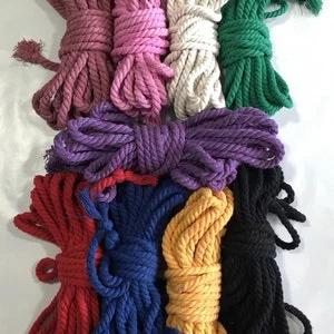 pornhint Pornhint Shibari rope cotton Soft natural rope