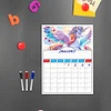 Einhorn Kalender - 5d DIY Handwerk Aufkleber Magnet