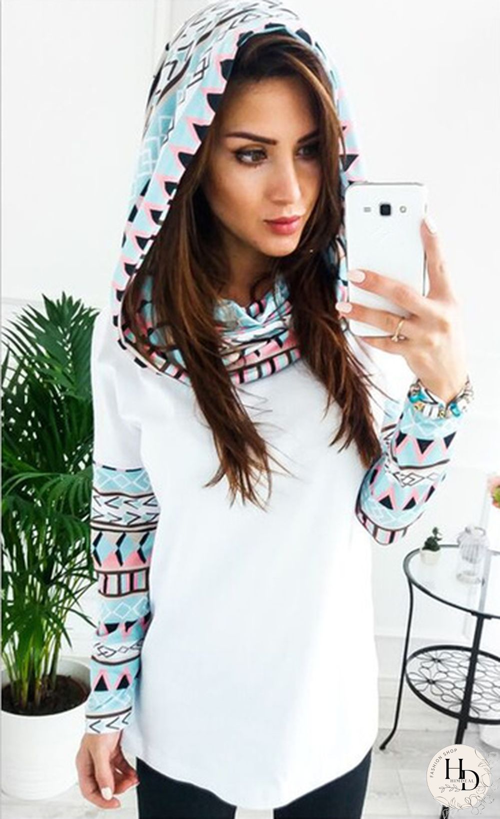 Sexy Women Fahsion Autumn Winter Hooded for Women Hoodies T Shirt Shirts Tops