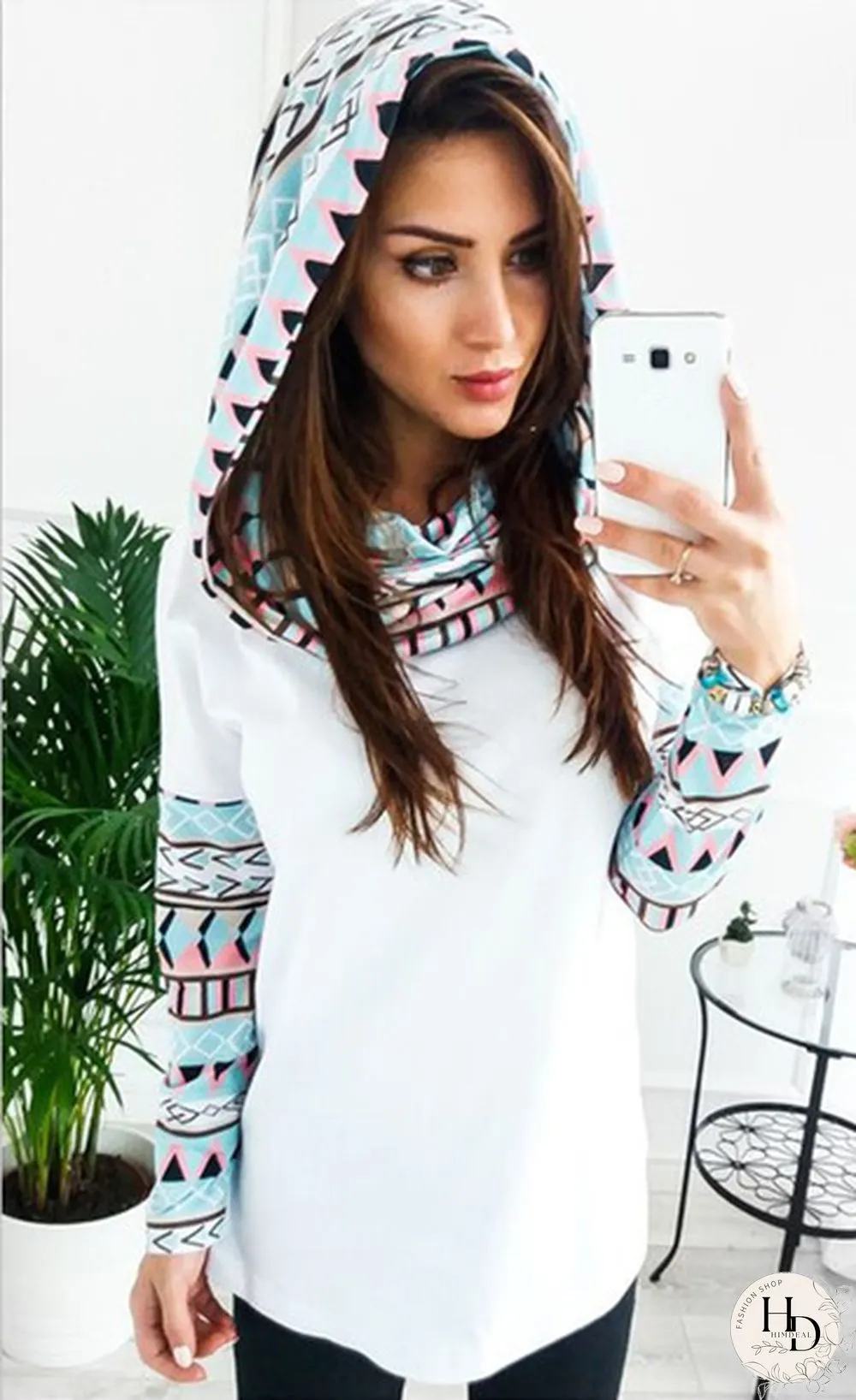 Sexy Women Fahsion Autumn Winter Hooded for Women Hoodies T Shirt Shirts Tops