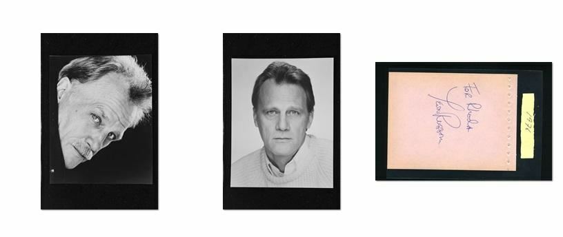 Leon Russom - Signed Autograph and Headshot Photo Poster painting set - A quiet place