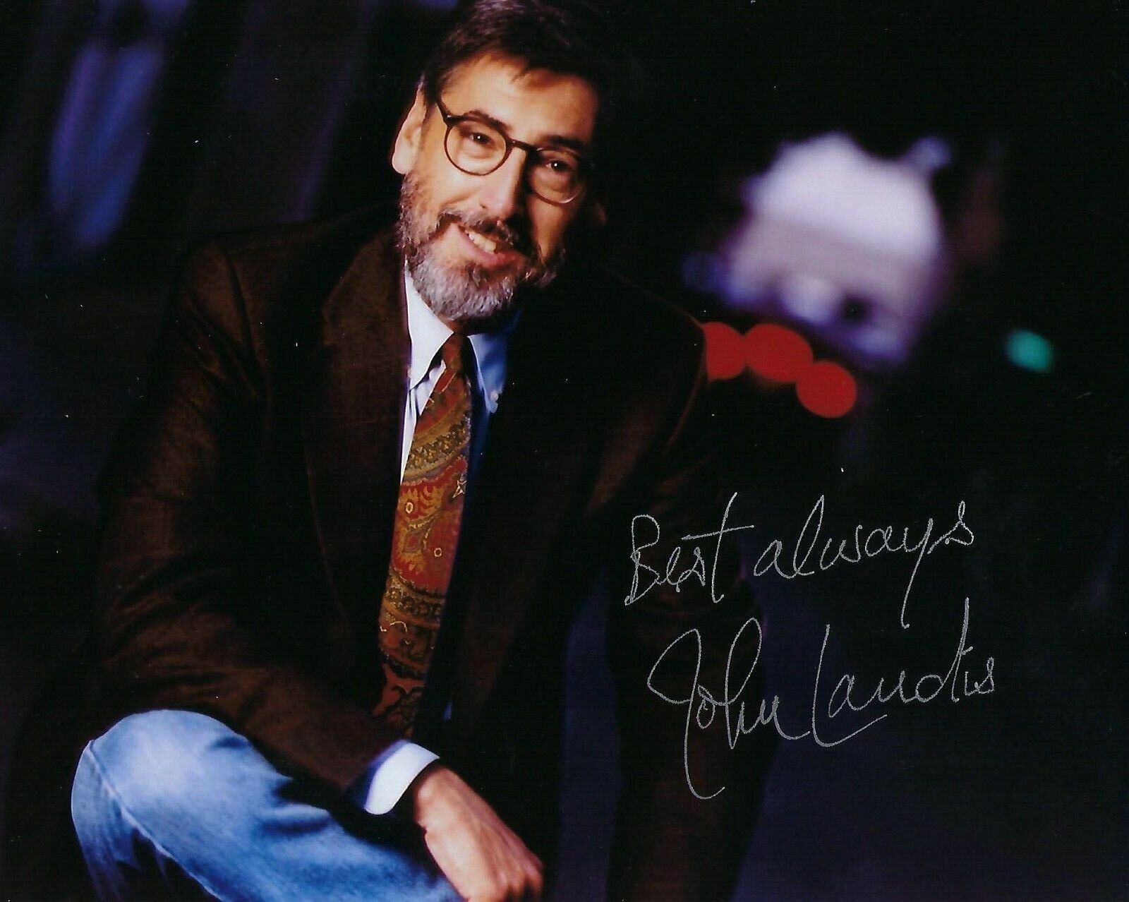 GFA Animal House Director * JOHN LANDIS * Signed 8x10 Photo Poster painting COA