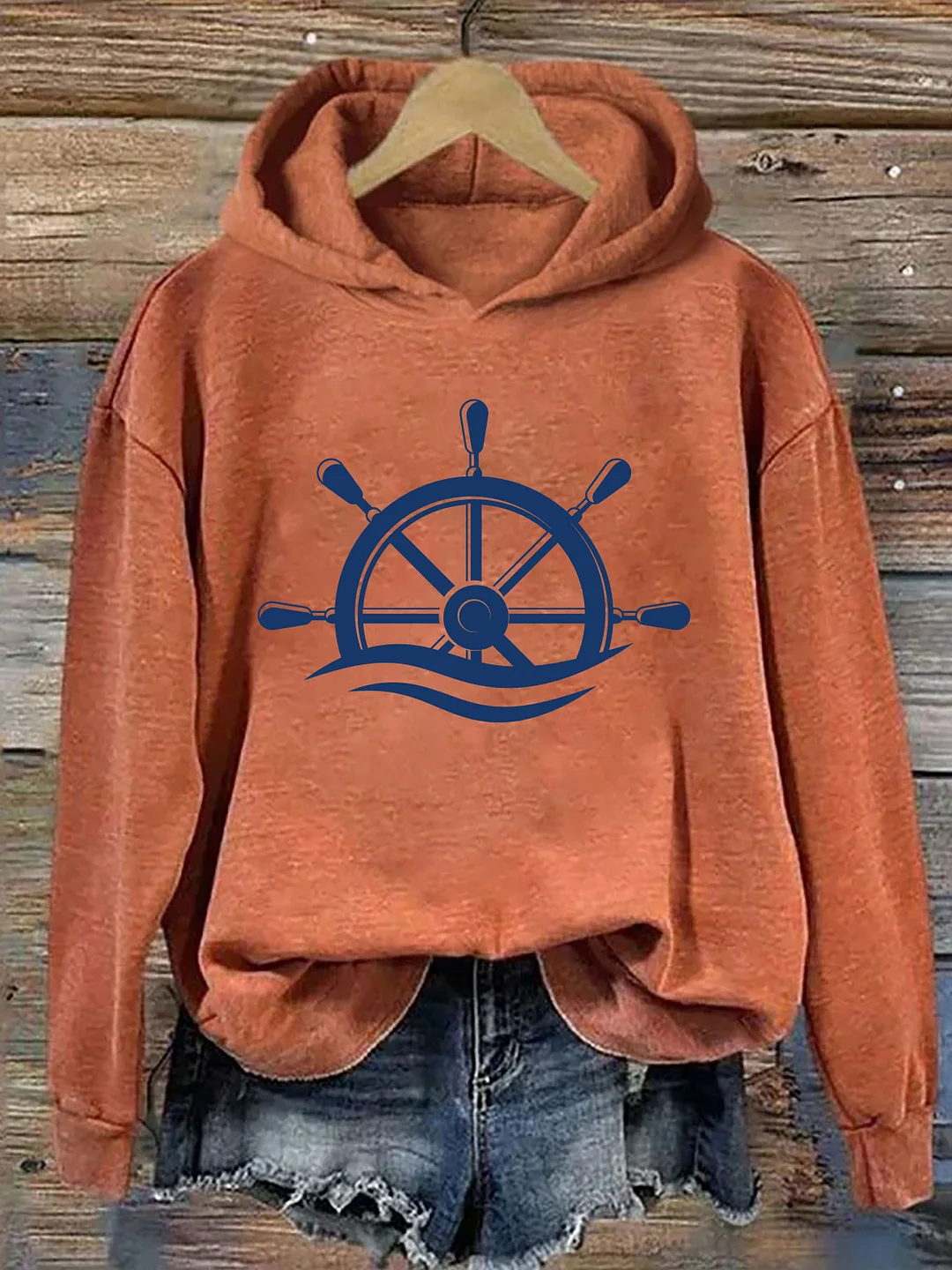 Ship Wheel Hoodie