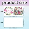 6PCS Diamond Painting Love Greeting Card Set with Envelopes for Adults Gifts