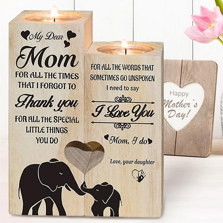 (🔥MOTHER'S DAY SALE🔥)ALWAYS LOVE YOU - Candle Holders - tree - Codlins