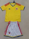Joyfball 2025 Kids Size Colombia Home Football Shirt 