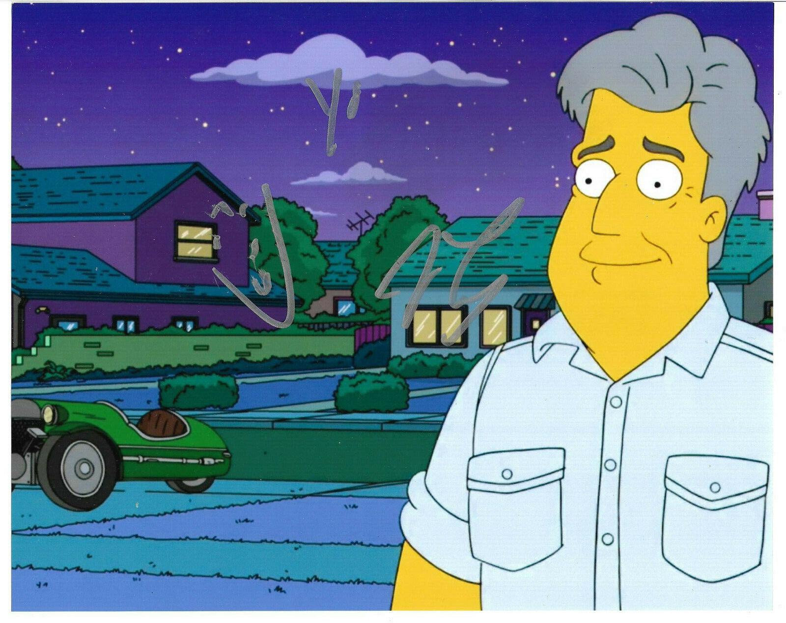 Jay Leno Authentic Signed 8x10 Photo Poster painting Autographed, The Simpsons