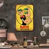 Popeye - Panneaux en &eacute;tain m&eacute;tallique(20*30cm/30*40cm)