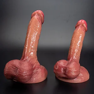 Ultra Realistic Silicone Dildo With Huge Testicles