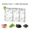🔥Best-seller mondial🍗 Offre &agrave; dur&eacute;e limit&eacute;e ! Achetez-en 3, obtenez-en 2 gratuits🥦Sacs de conservation refermables en aluminium r&eacute;utilisables