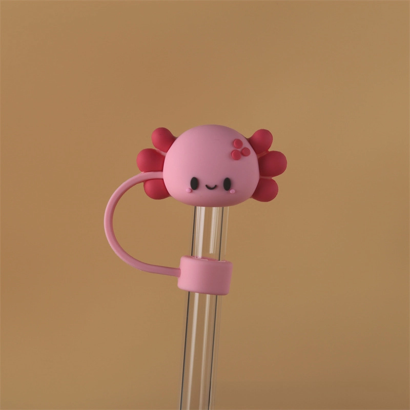 10mm Glass Straw Cap Dust Cover Stainless Steel Straw Dust Cover Dust Plug 10mm Large Diameter Milk Tea