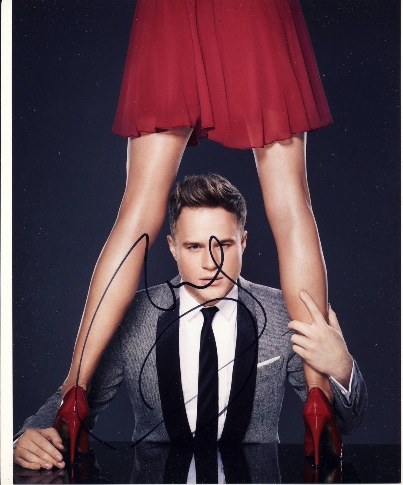 Olly Murs Autograph Signed 10x8 Photo Poster painting AFTAL [7413]