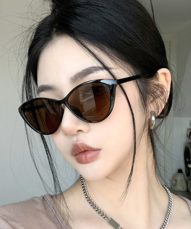 VCSHOES Brown Spicy Girl UV resistant Sunglasses