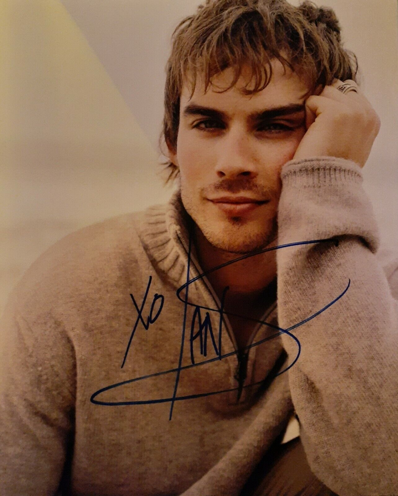 Ian Somerhalder signed 8x10