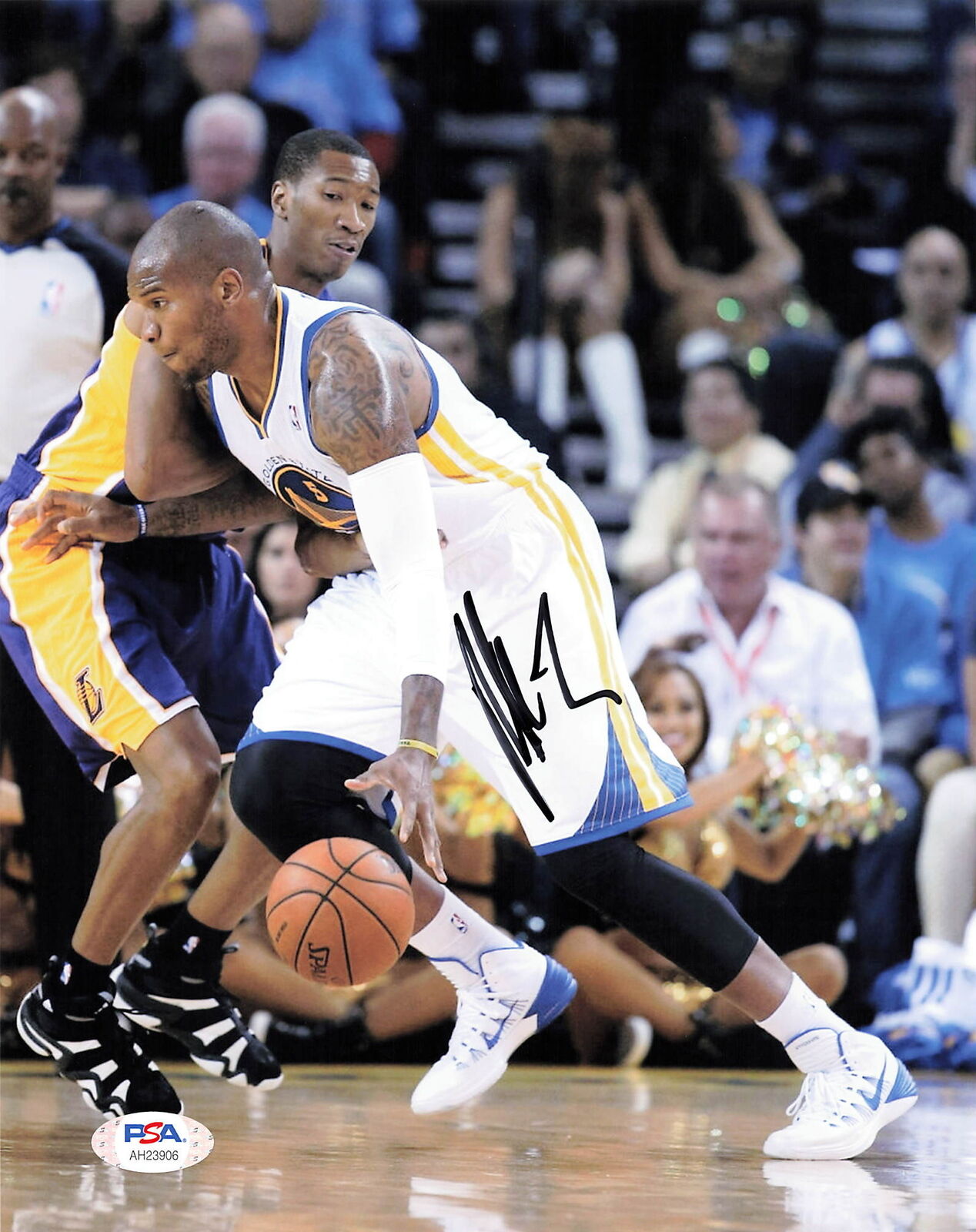 Marreese Speights signed 8x10 Photo Poster painting PSA/DNA Warriors Autographed Mo