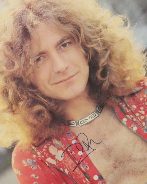 REPRINT - ROBERT PLANT Led Zeppelin Autographed Signed 8 x 10 Photo Poster painting Poster