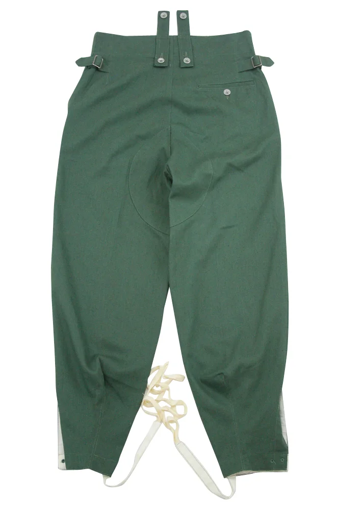   Wehrmacht/Elite M1943 Summer Hbt Reed Green Field Trousers Keilhosen German-Uniform