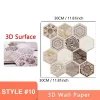 🌟3D Peel and Stick Wall Tiles(30cmx30cm)