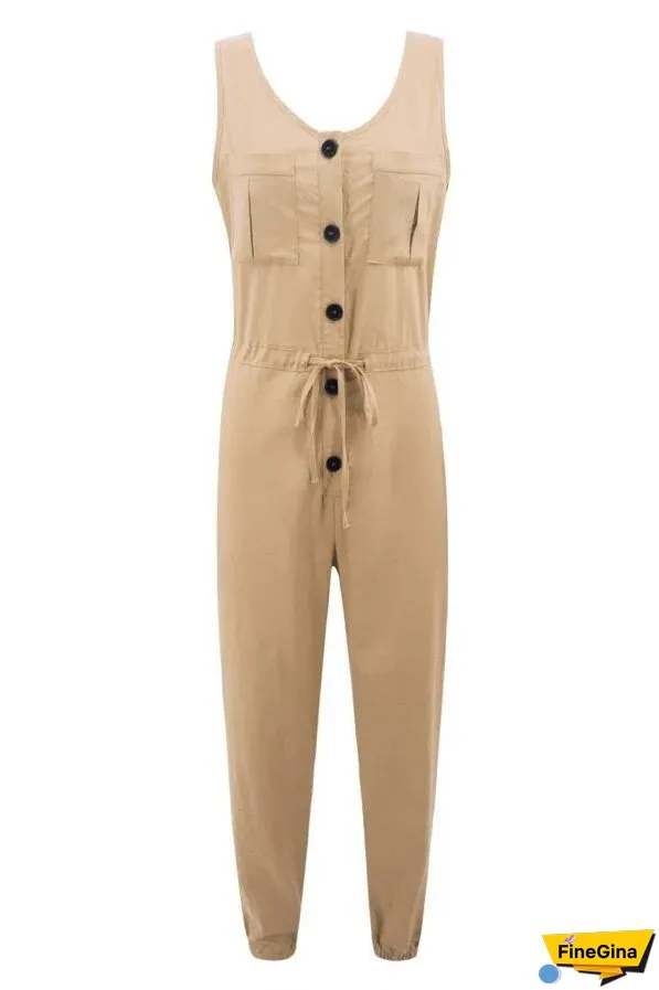 Chiffon Sleeveless Jumpers