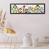 Welcome Owl-11CT Counted Cross Stitch Kit(73*22cm)