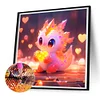 Diamond Painting-DIY Full Round Drill Love Dragon