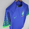 2022 World Cup Brazil Away Soccer Jersey perfectftball
