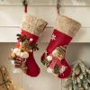Christmas Decor Snowman Gift Socks
