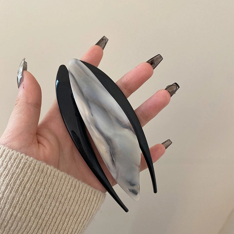 U-shaped Hairpin Women’s High-end Antique Style New Chinese Style Hair Hairpin Headwear Simple Modern Daily Fixed Hairpin