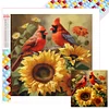 Diamond Painting -DIY Full Square Drill FLower Bird(35*35CM)