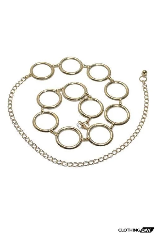 Metal Annulus Waist Chain
