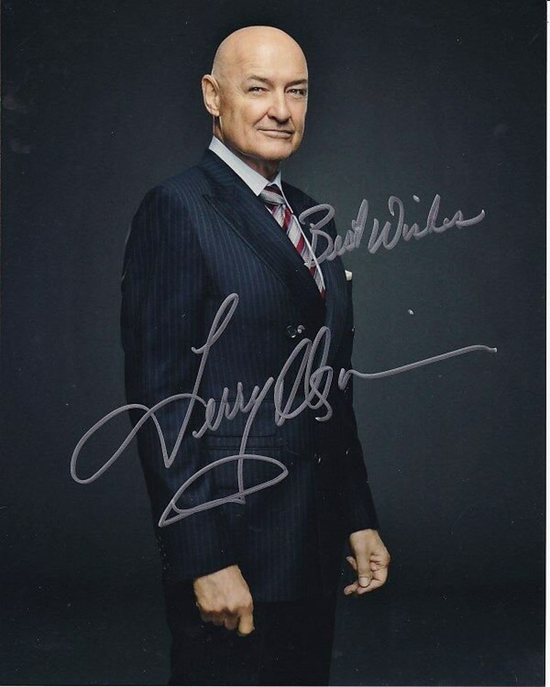 Terry oquinn signed autographed 666 park avenue gavin doran Photo Poster painting