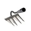 Garden Rake Durable Metal Harrow Garden Hand Rake Tool Heavy Duty Rake Farm Tool