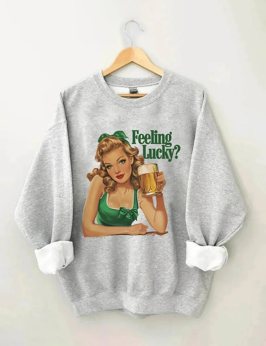 Feeling Lucky St Patrick’s Day Sweatshirt 