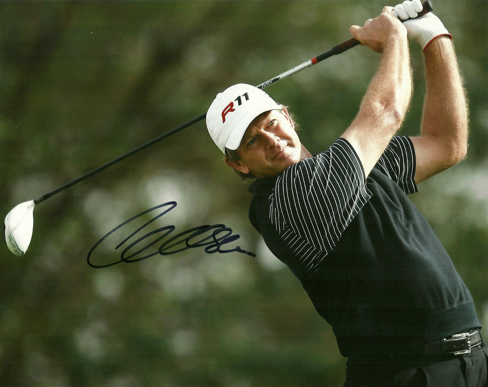 2x U.S. OPEN WINNER RETIEF GOOSEN HAND SIGNED PGA GOLF 8X10 Photo Poster painting W/COA