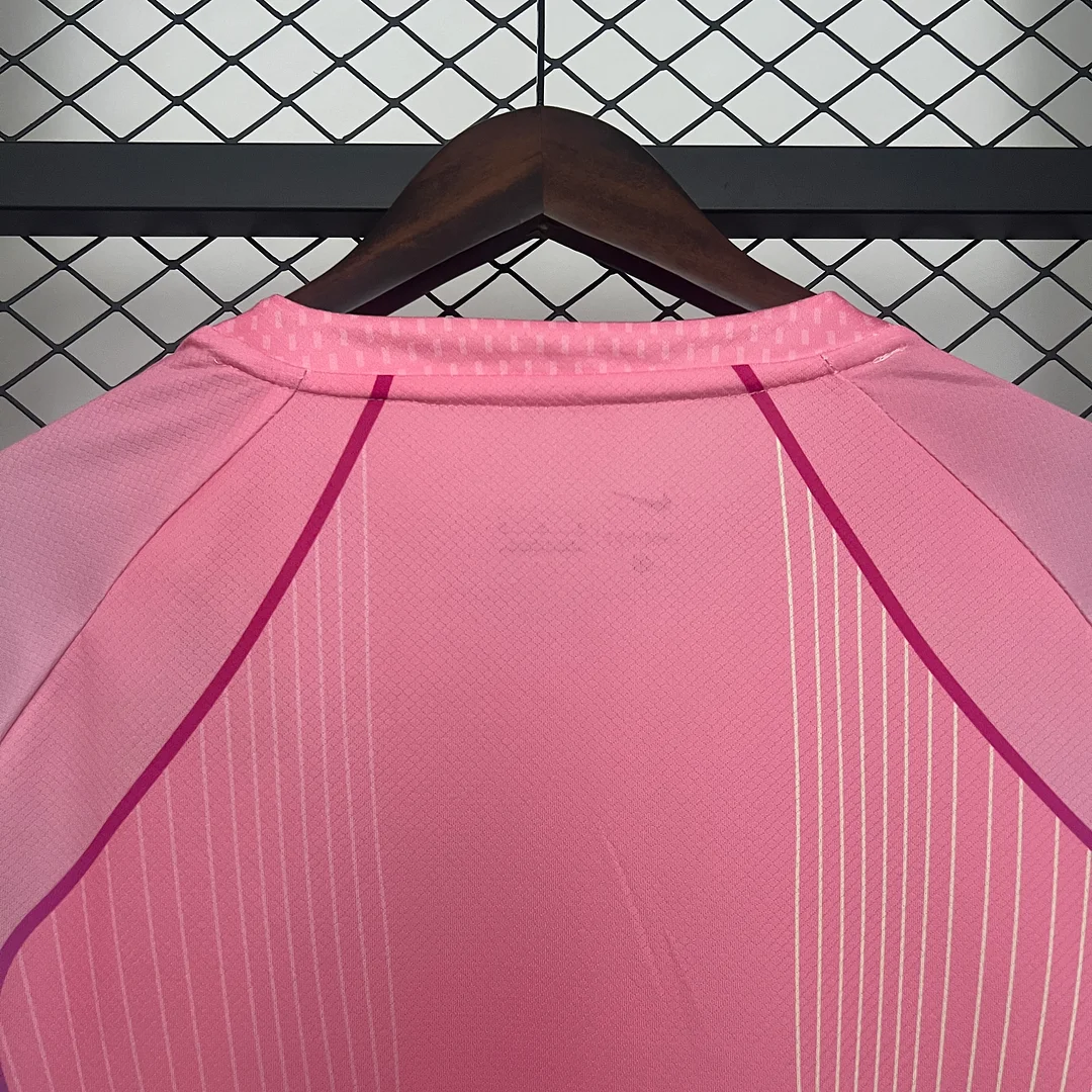 25/26 Barcelona Pink Football shirt Thai Quality