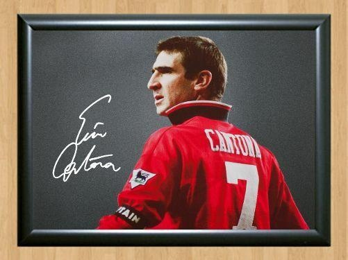 Eric Cantona France Actor Signed Autographed Photo Poster painting Poster Print Memorabilia A3 Size 11.7x16.5