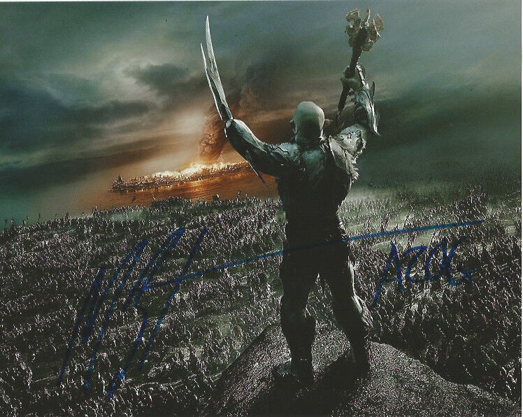 Hobbit Manu Bennett Autographed Signed 8x10 Photo Poster painting COA w/proof