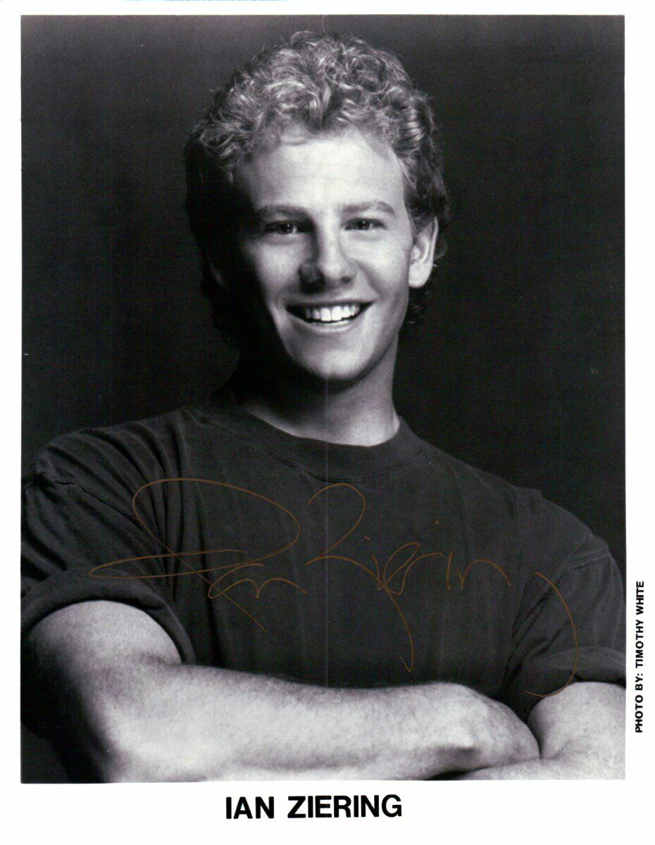 Ian Ziering Signed Autographed 8X10 Photo Poster painting Beverly Hills 90210 JSA JJ41140