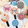 DIY Diamond Painting Mirror Kit for Adults Kids Beginners (Mandala)