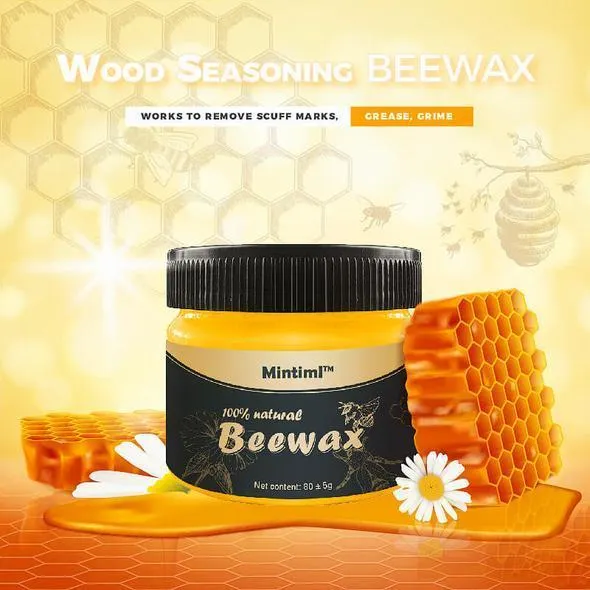 Wood Repairing Beeswax with 1pc Sponge