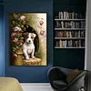 (Big Size) Retro Dog - 11CT Stamped Cross Stitch 40*60cm/15.75*23.62in