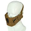 Airsoft Mask 700FPS Impact Resistance Safety Mask Detachable for Training(Black)