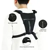 Sports Chest Bag Chest Fanny Pack Adjustable Strap Breathable for Cycling Hiking