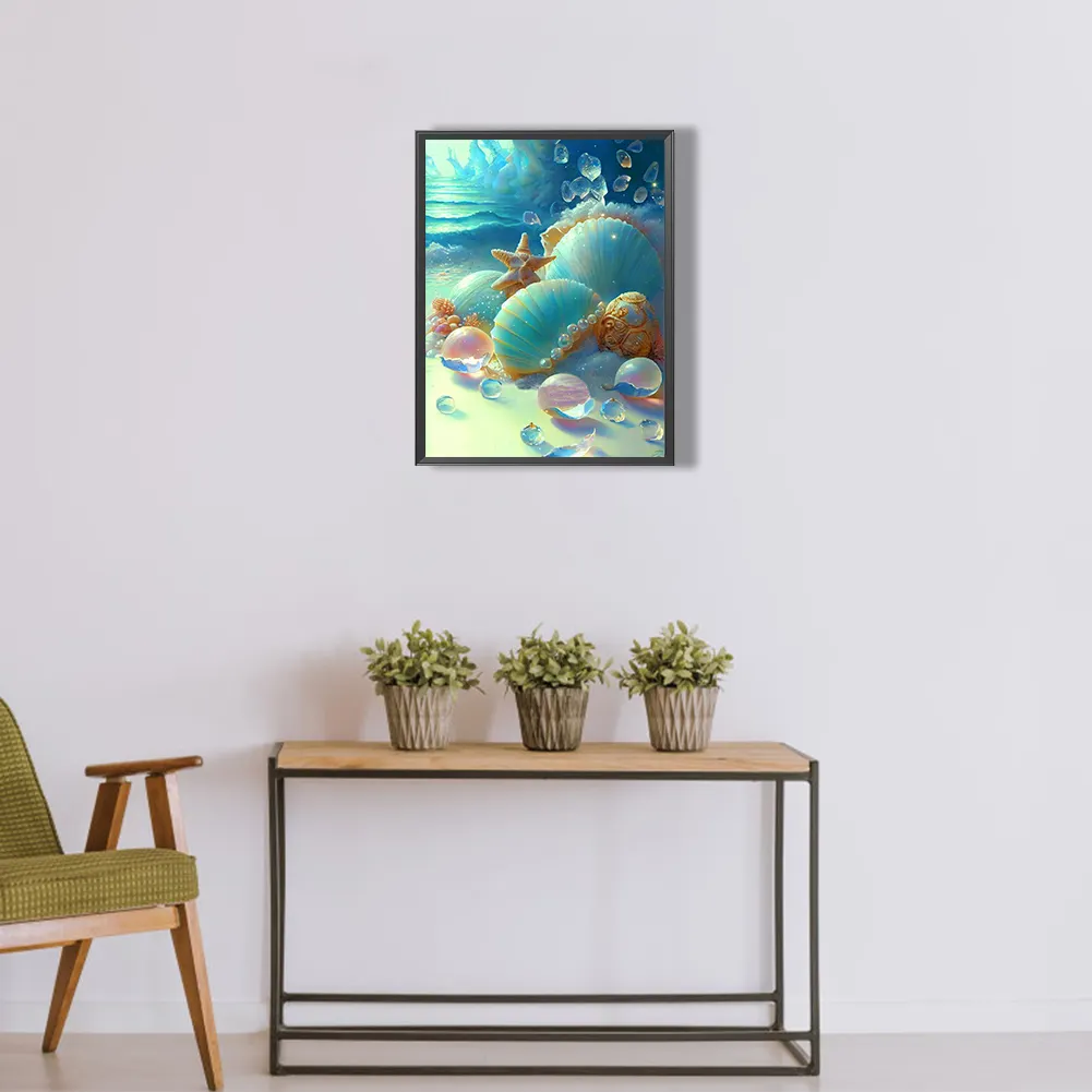Diamond Painting - Full Round Drill - Beach(30*40cm)