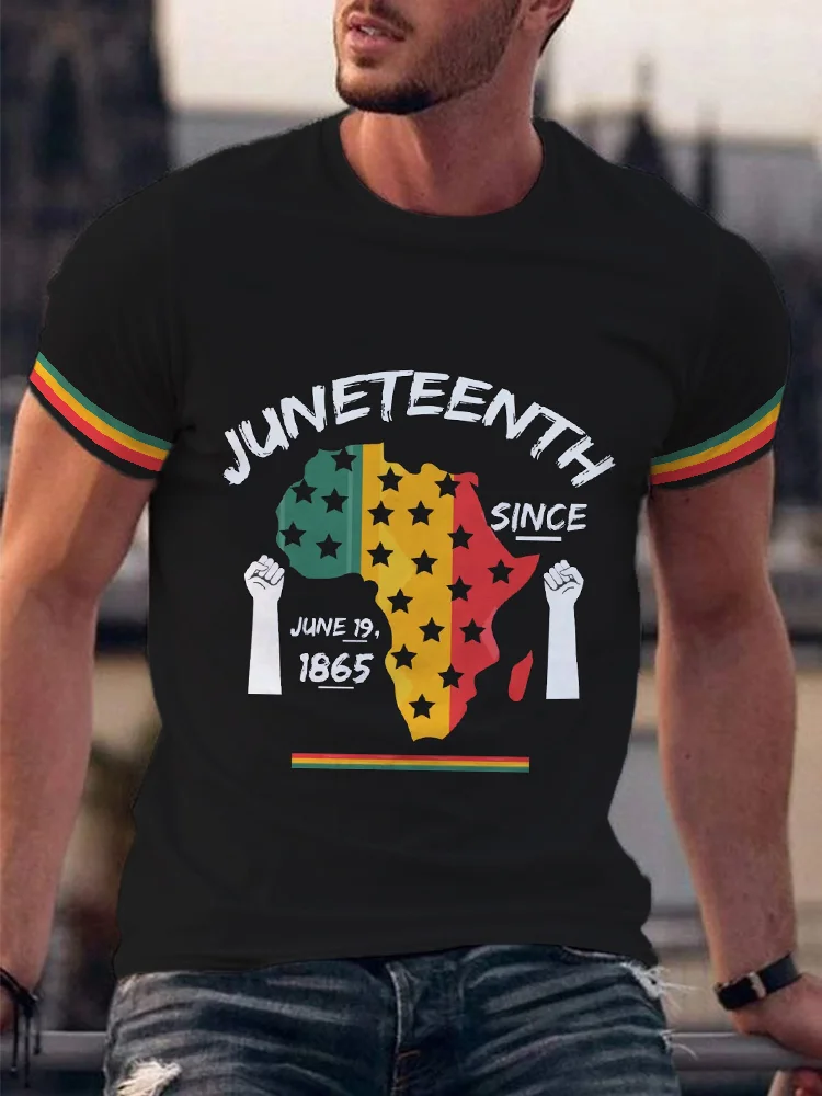 Men's Juneteenth Since June 19th 1865 T Shirt