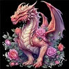 Diamond Painting-DIY Full Round Drill Occidental Dragon(40x40cm)