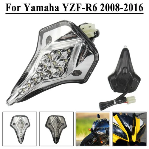 LED Pilot Light For Yamaha YZF-R6 2008-2016 Upper Head Front Running Light 